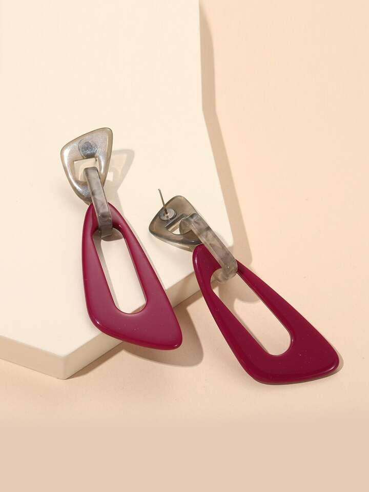 Purple and Grey Dangles