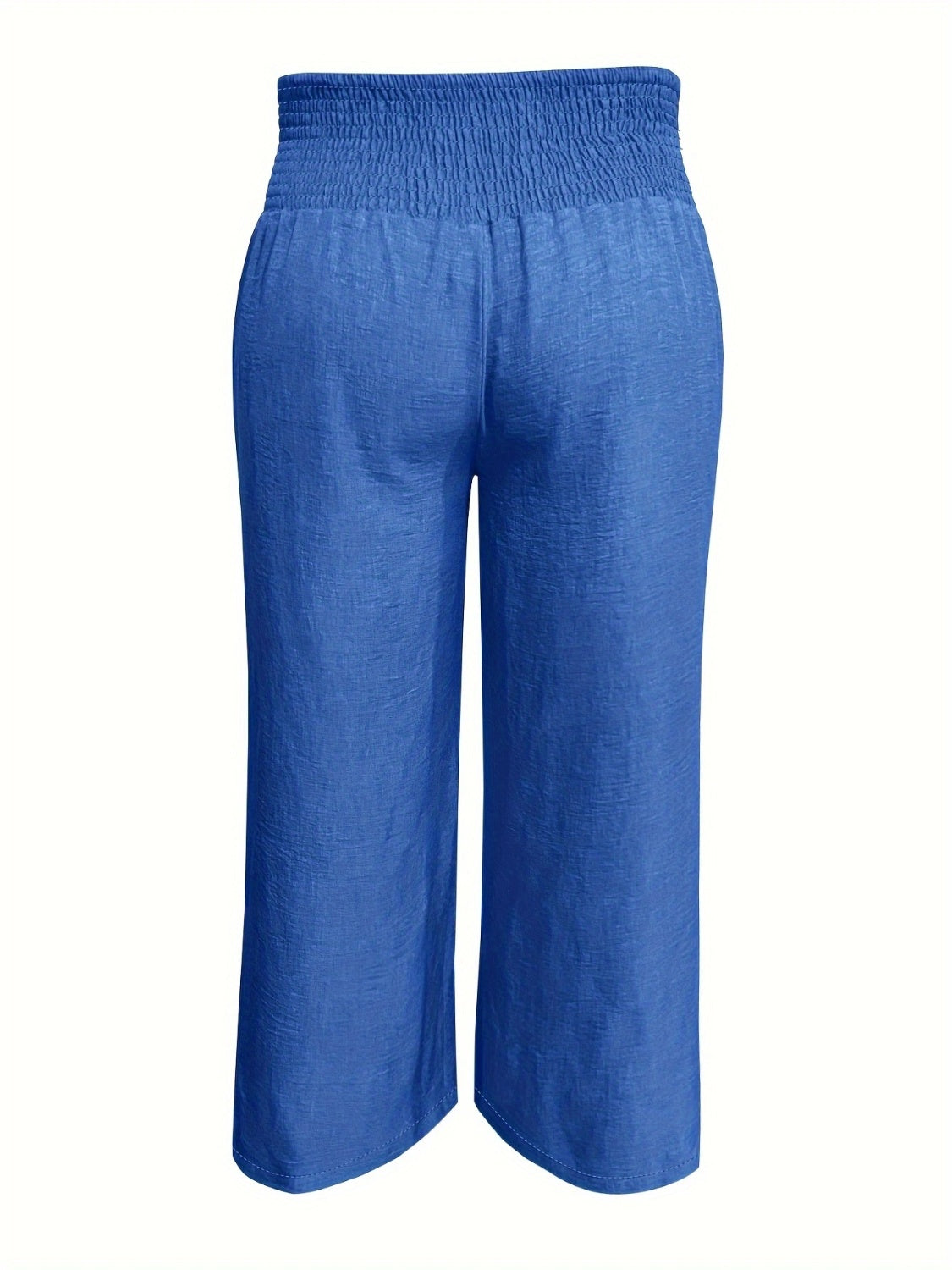 Blue Wide Leg Pants