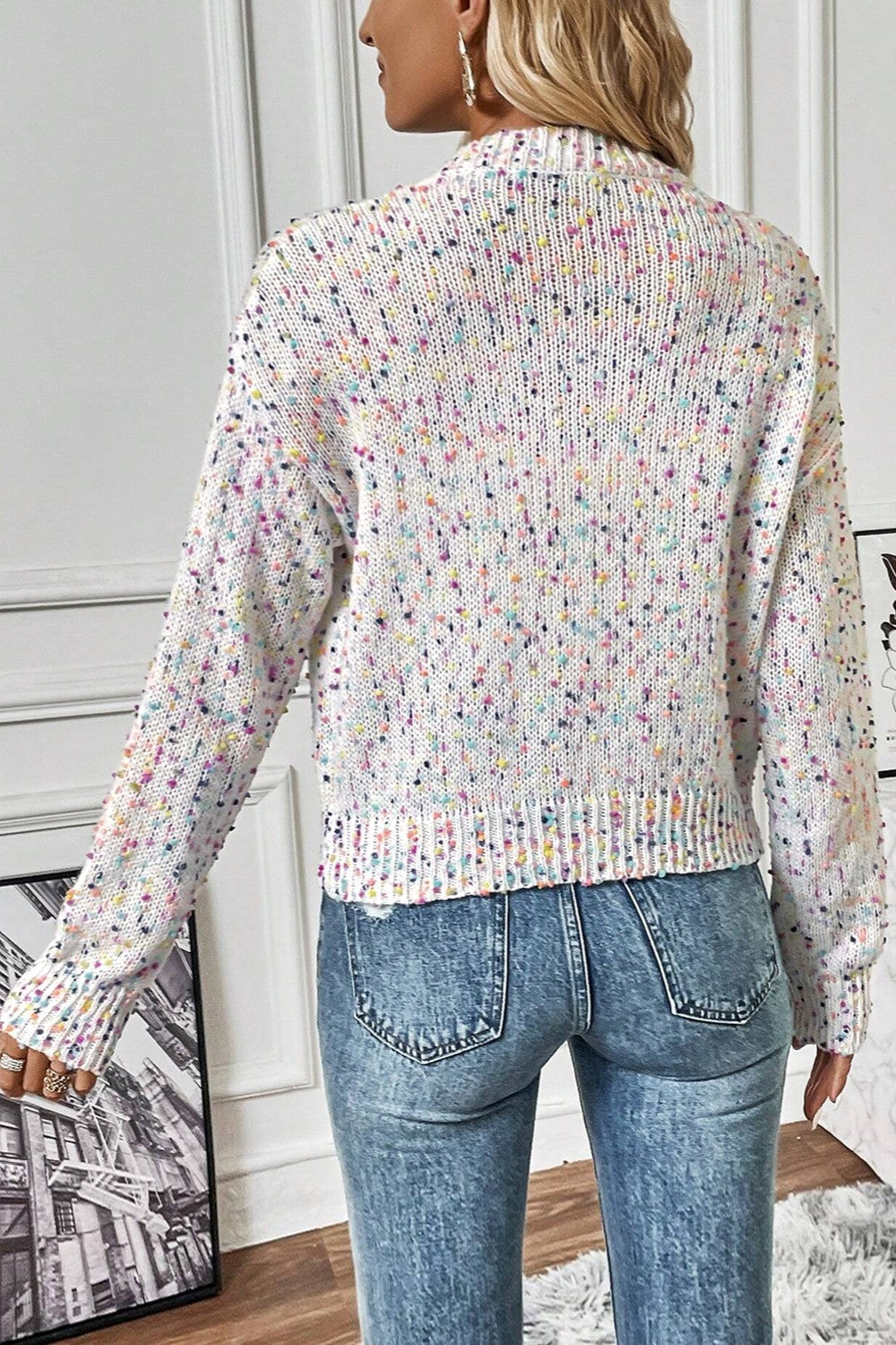 Confetti Long Sleeve Cardigan