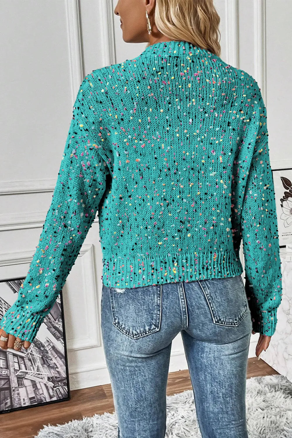 Confetti Long Sleeve Cardigan