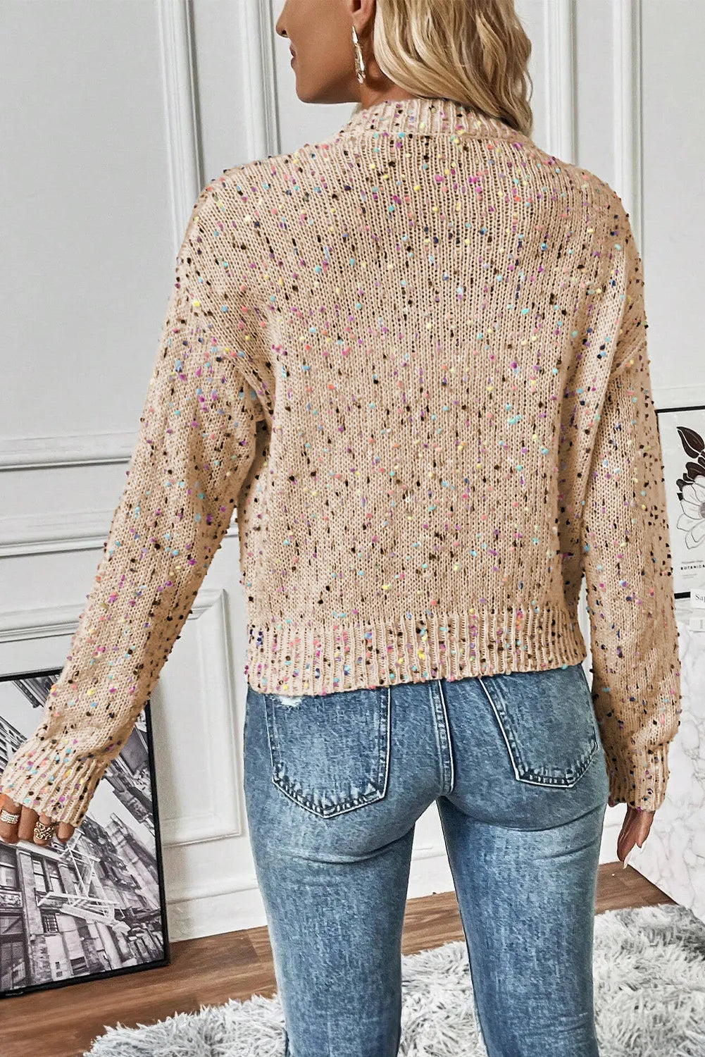Confetti Long Sleeve Cardigan