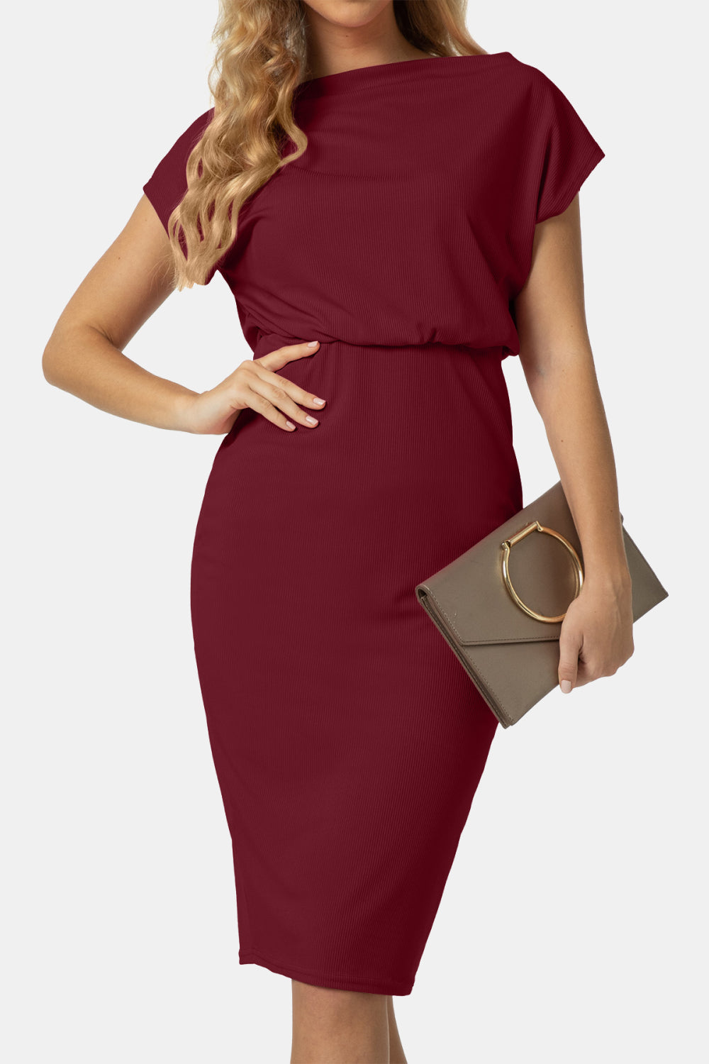 Nothing But Class Boat Neck Dress