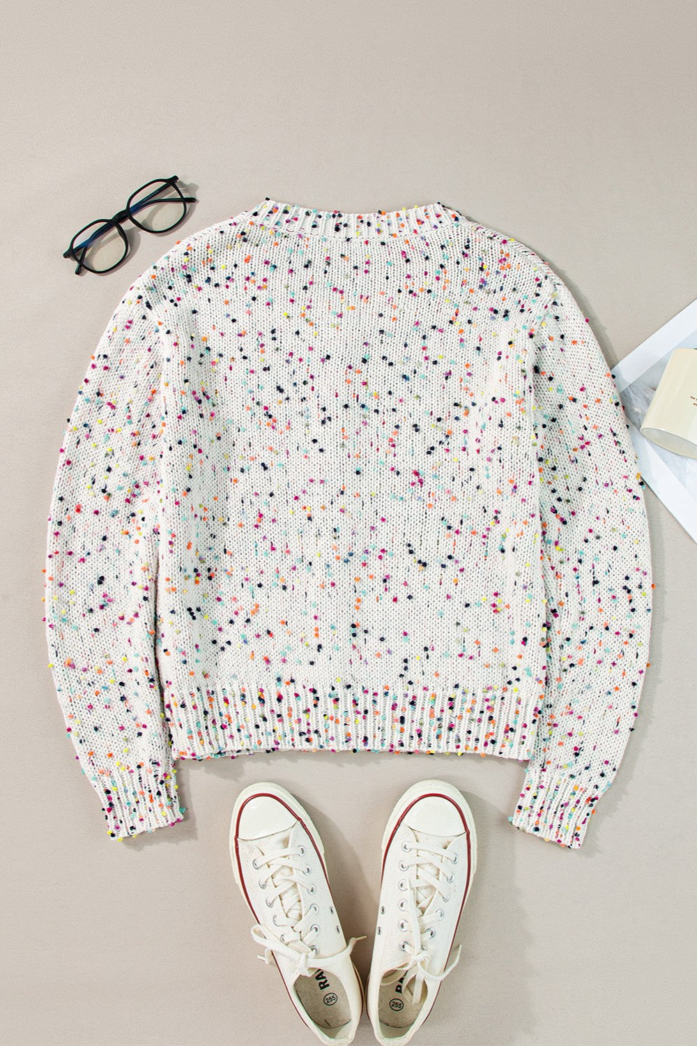 Confetti Long Sleeve Cardigan