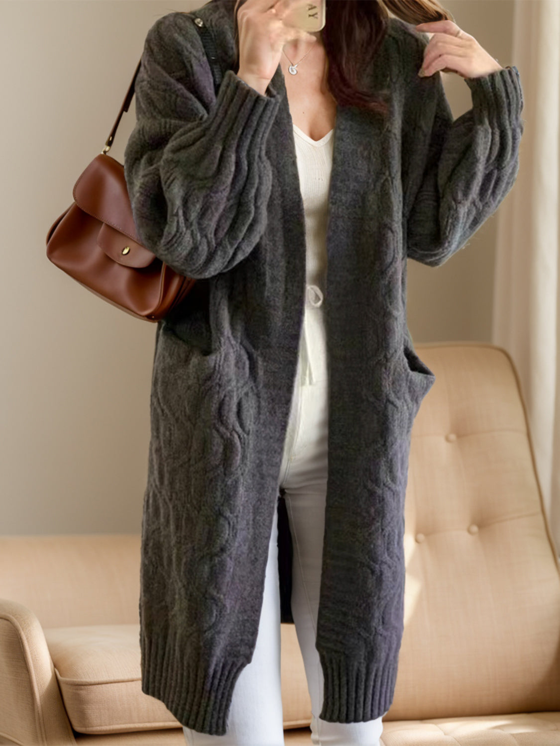 Run and Go Long Sleeve Cardigan