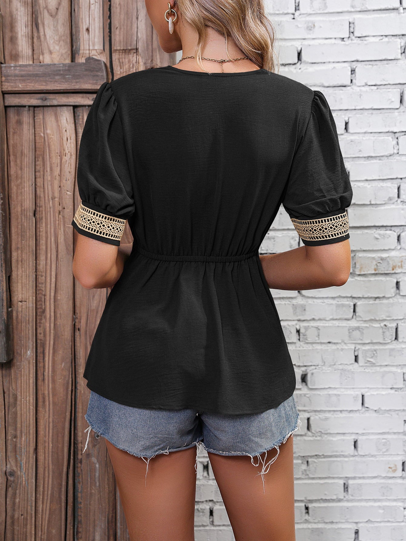 Sassy Babydoll Top