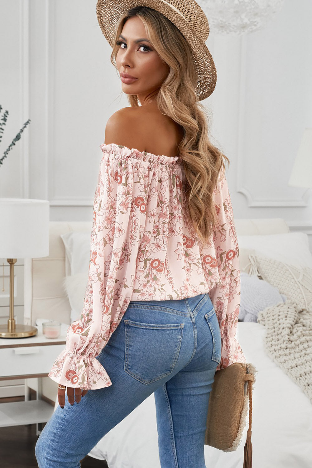 Floral Off-Shoulder Blouse