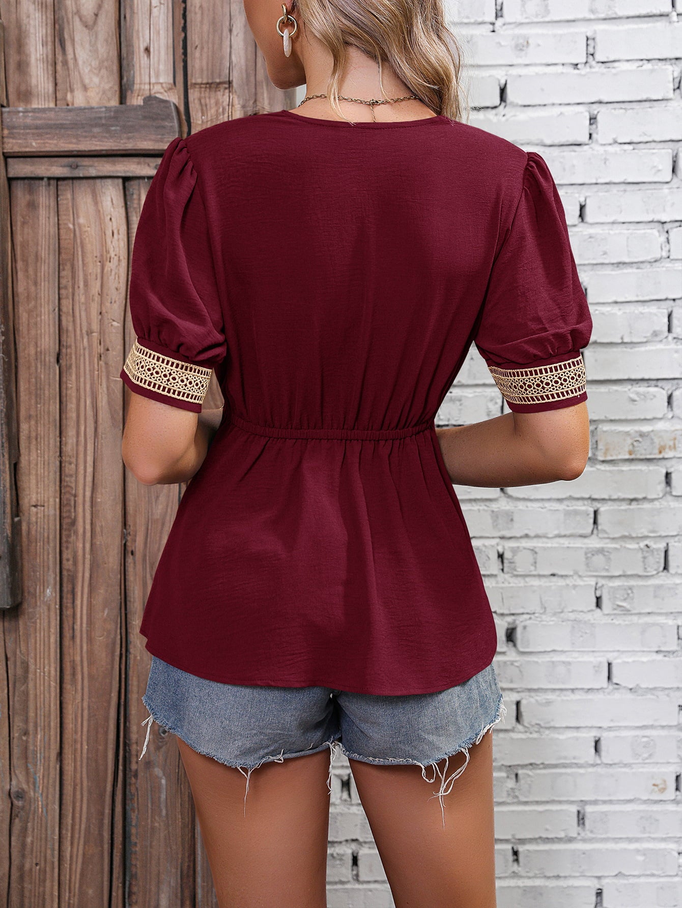 Sassy Babydoll Top
