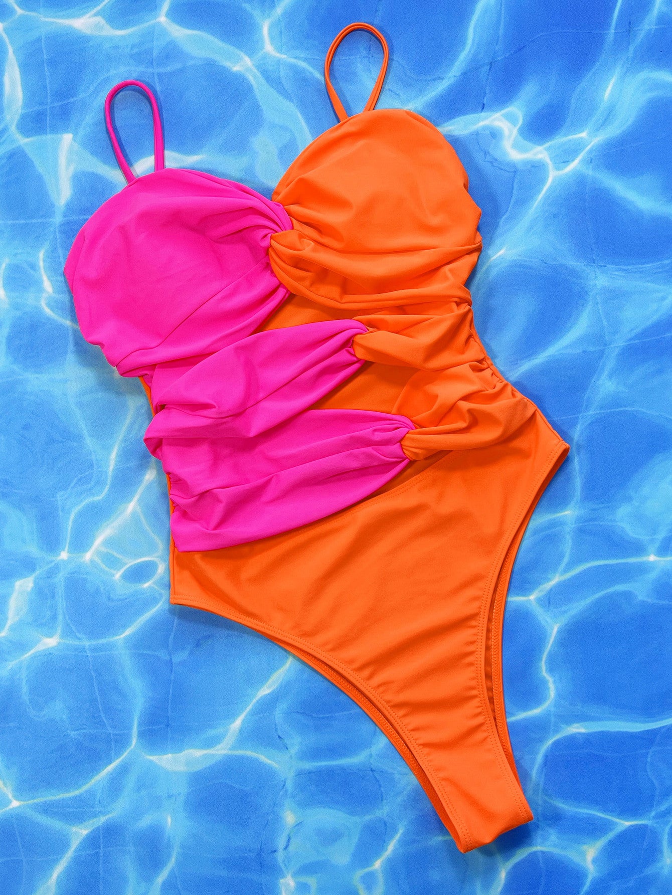 Twisted One-Piece Swimsuit