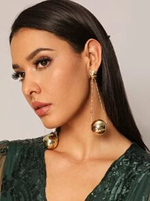 Disco Ball Statement Earrings